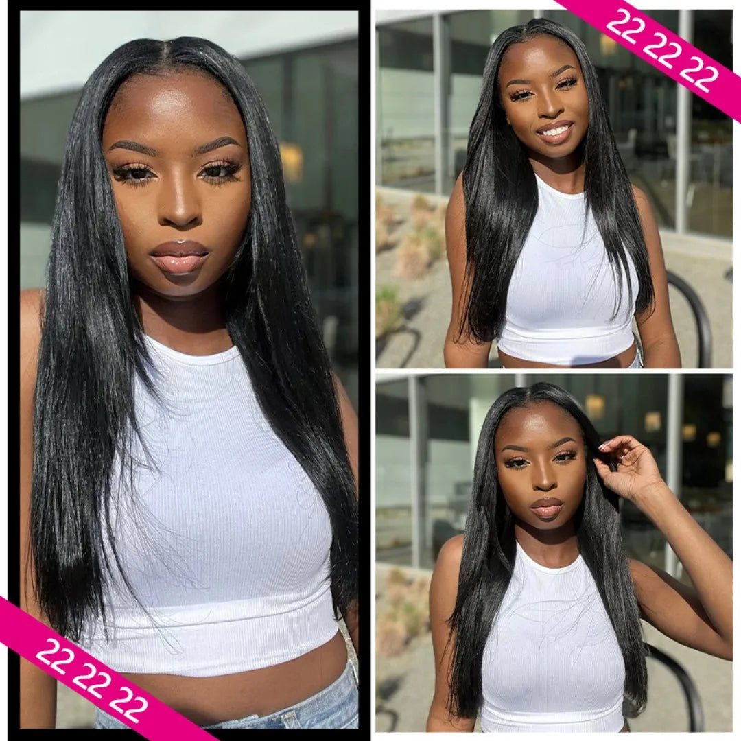 Straight Brazilian Human Hair Bundles – 10-40 Inch Weave Extensions