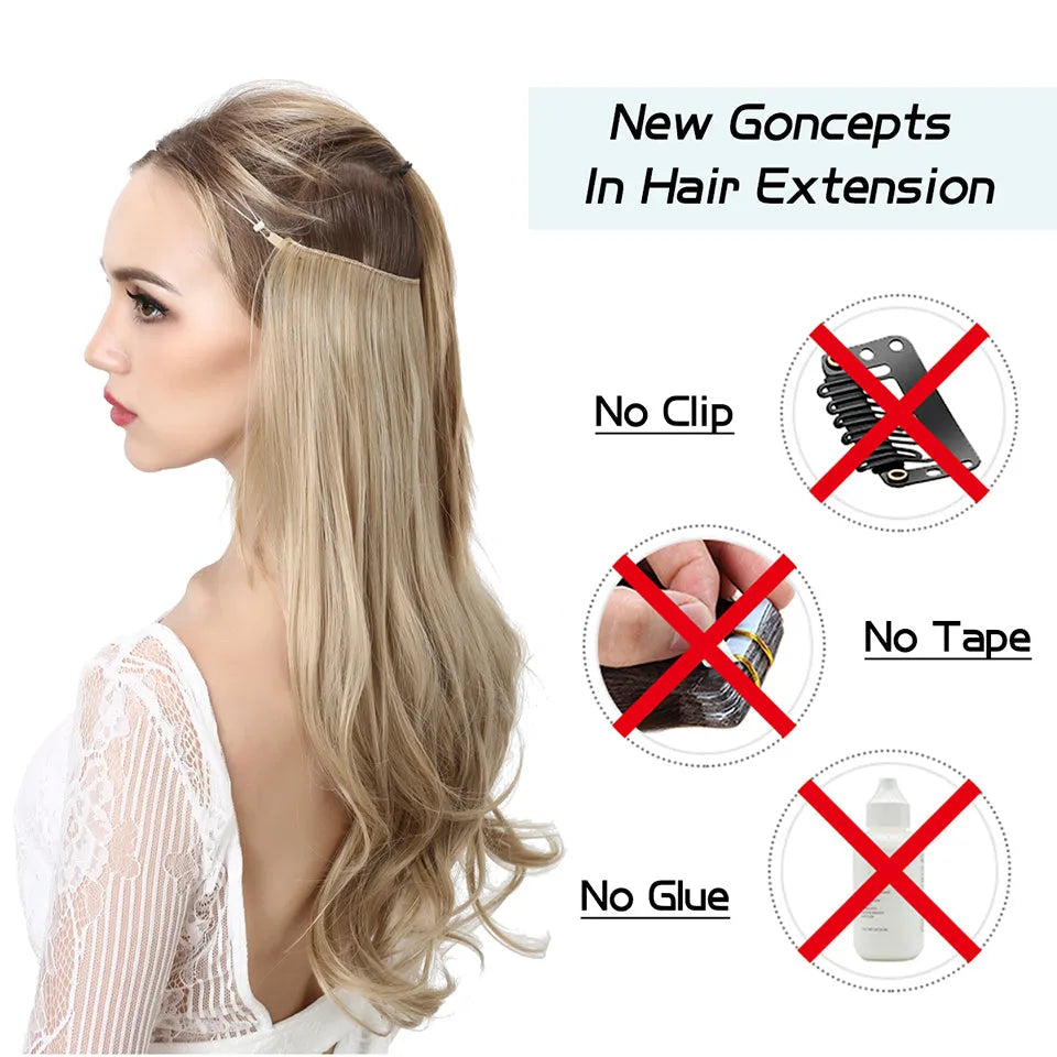 Lyvelle Natural Straight Hair Extensions