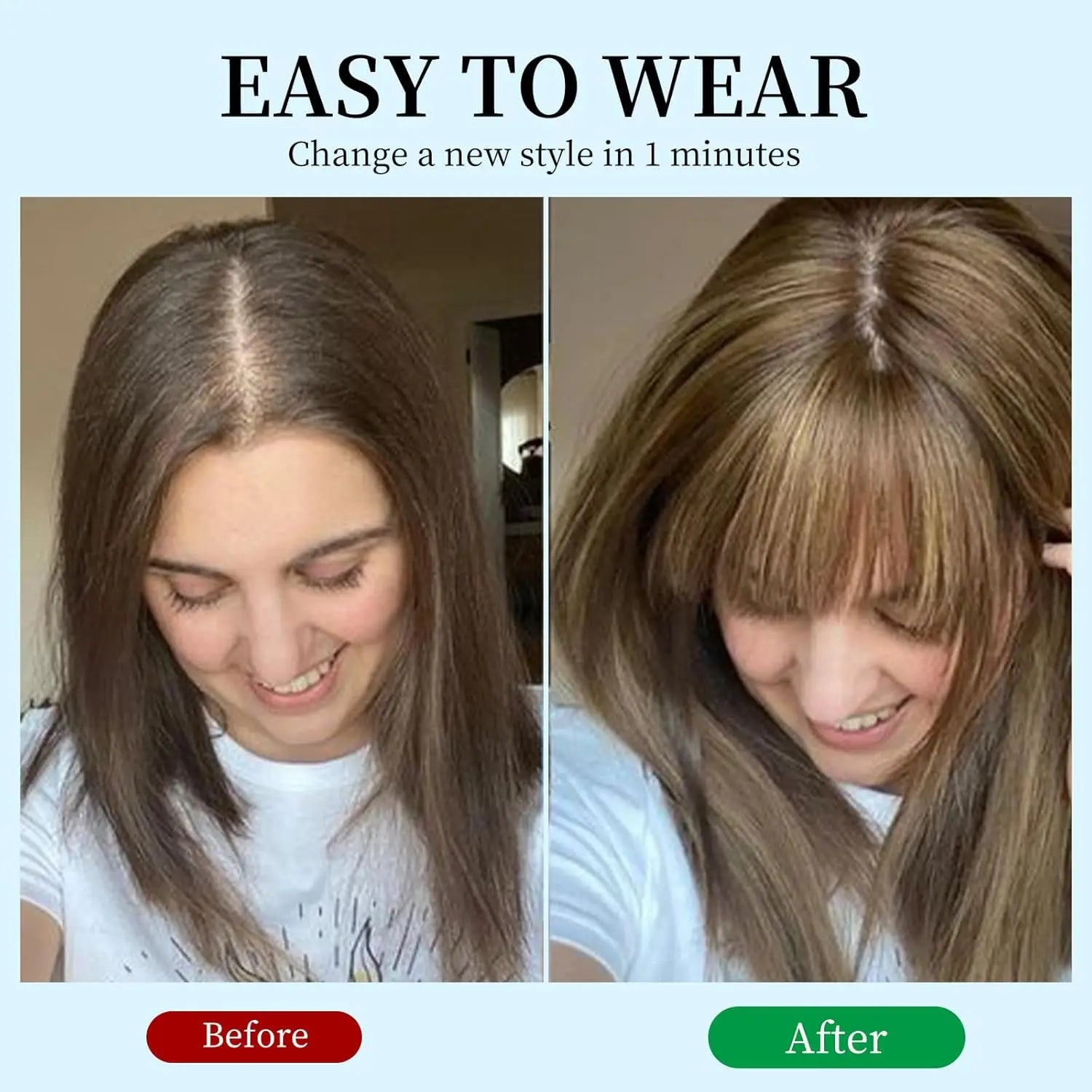 12 inch Remy Human Hair Toppers for Women with Thinning Hair