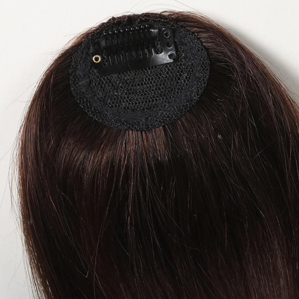 Clip-In Bangs with Temples – 100% Natural Human Hair