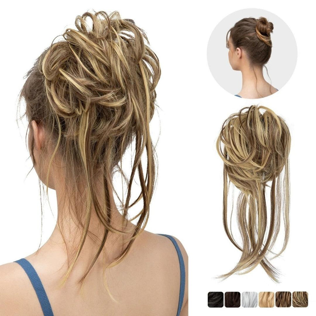Curly Chignon Hair Bun