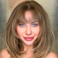 14” Hair Topper with Bangs & Silk Base