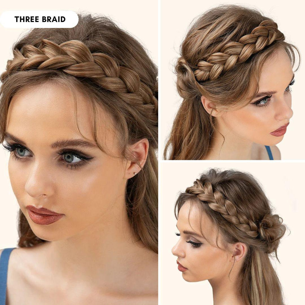 Instant Glam Braids – Rubber Band Braided Hair Extensions