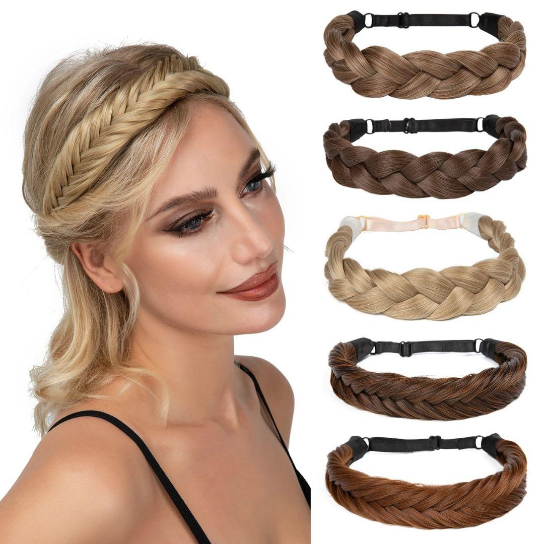 Instant Glam Braids – Rubber Band Braided Hair Extensions