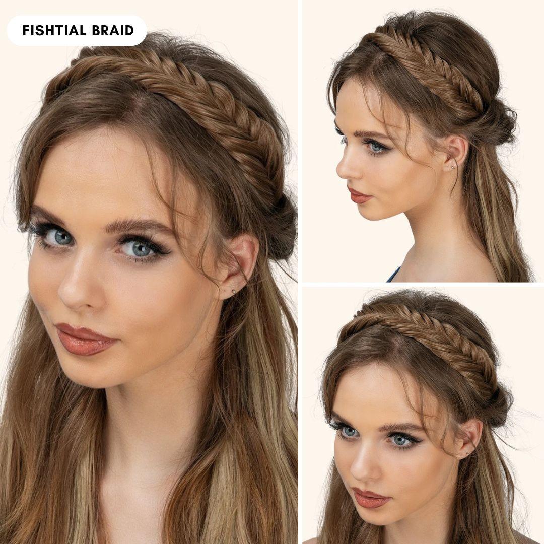 Instant Glam Braids – Rubber Band Braided Hair Extensions