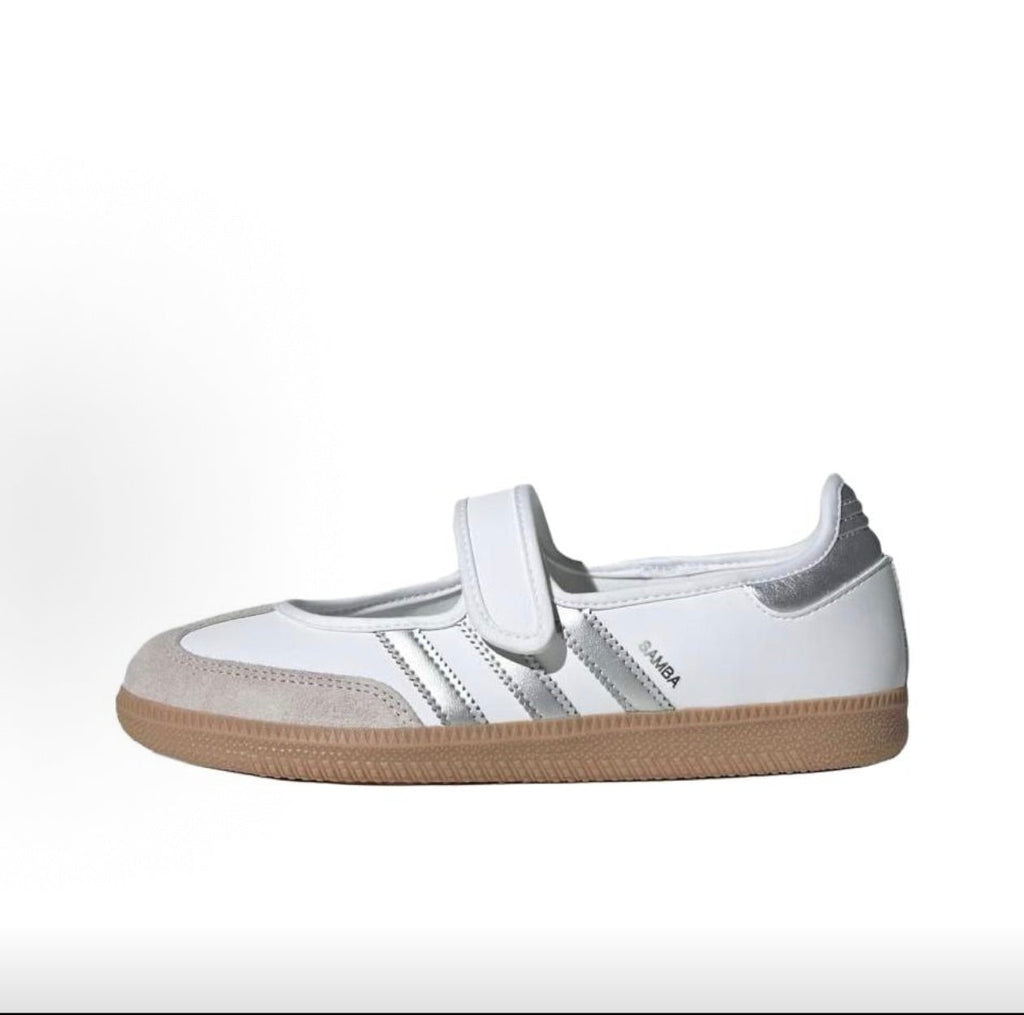 Samba Jane White Silver