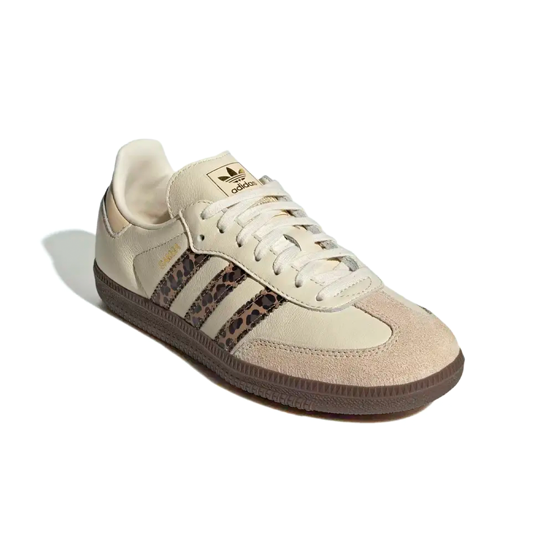 Samba OG "Leopard Cream White"