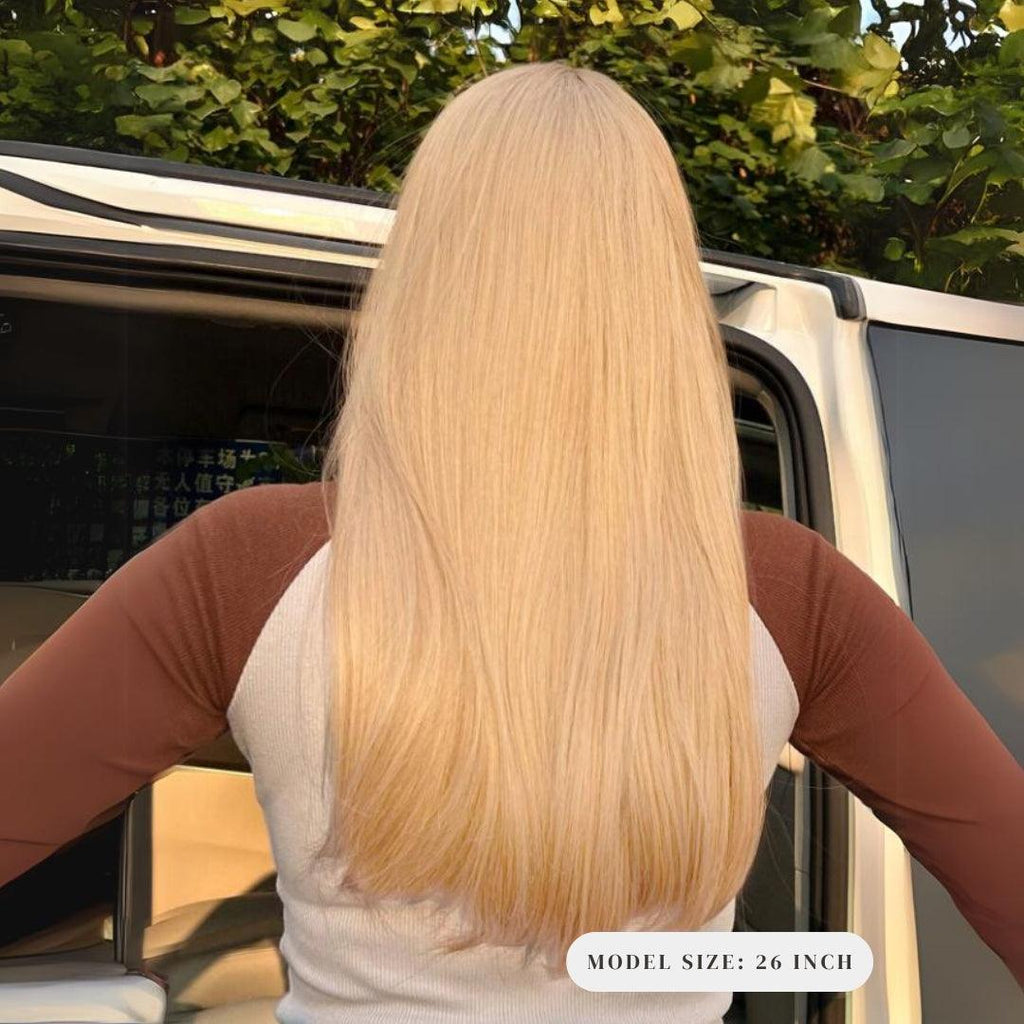 Synthetic Long Straight Wire Hair Extension – Easy No Clips (16-32 Inch Options)