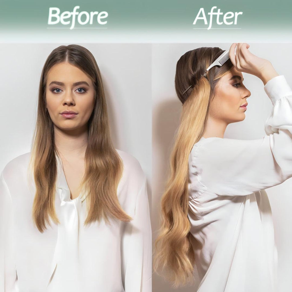 Synthetic Long Curly Wire Hair Extension – Easy No Clips (16-32 Inch Options)
