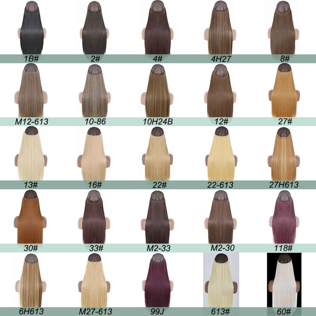 Synthetic Long Curly Wire Hair Extension – Easy No Clips (16-32 Inch Options)