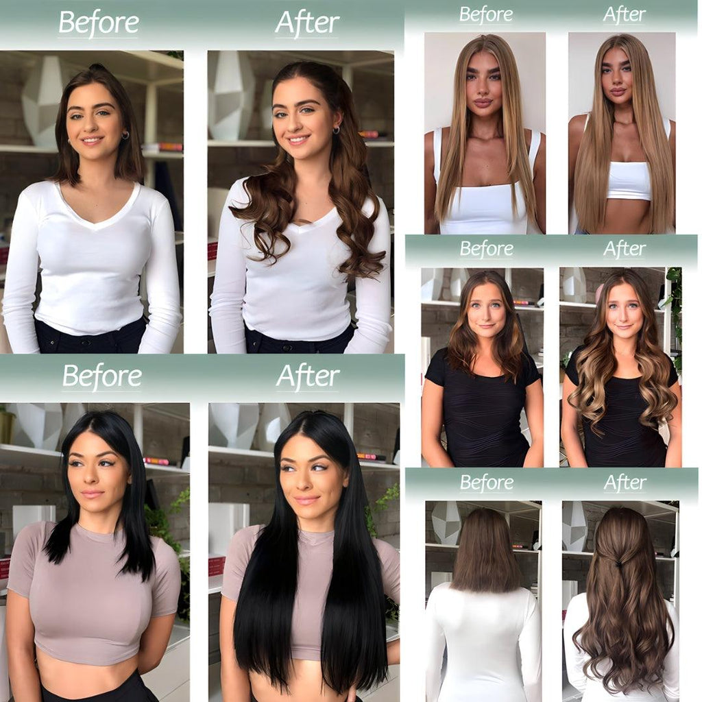 Synthetic Long Curly Wire Hair Extension – Easy No Clips (16-32 Inch Options)